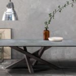 Τραπέζι Τ128  Cross Stone Ceramic top